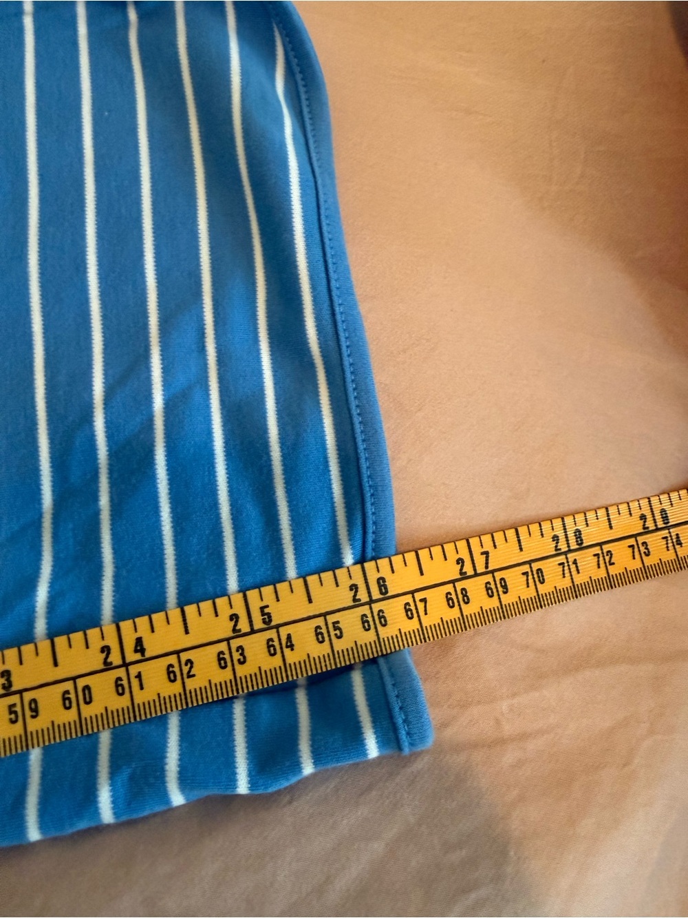 LAKE Blue Stripe Women's Pajama Tank & Short Set - Picture 4 of 4